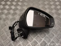 Audi E1021262, 8V1 857 410 F / E1021262, 8V1857410F A3 Sportback (8VA, 8VF) 2013 Наружное зеркало справа с электроприводом Фонарь указателя поворота