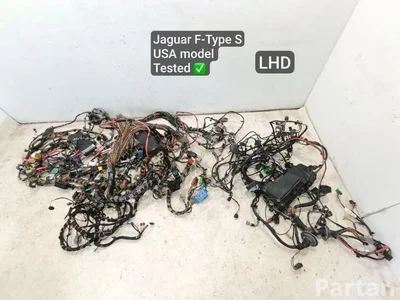 Jaguar EX53-14516-CB, EX53-14588-KG, EX53-14B079-AF, EX53-14401-HG, EX53-14K018-AA / EX5314516CB, EX5314588KG, EX5314B079AF, EX5314401HG, EX5314K018AA F-TYPE Cabriolet (X152) 2015 Kabelsatz - Bild 1