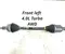 Porsche PANAMERA (971) 2017 Drive Shaft Left Front - Image 1