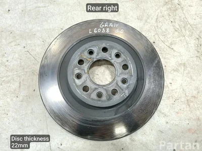 Jeep 68341651AA GRAND CHEROKEE V (WL) 2022 Stabdžių diskas dešinė galinis - Paveiksliukas 1