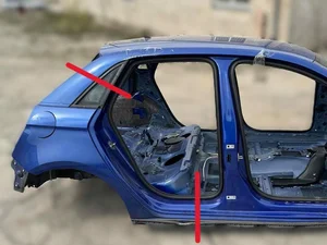 Audi A1 (8X1, 8XK) 2016 Quart de corps Right Rear