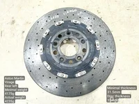 Aston Martin 8D33-2C026-AB / 8D332C026AB VIRAGE Volante 2012 Disque de frein Left Rear