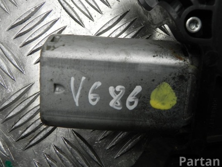 OPEL 53844417 ZAFIRA B (A05) 2007 Wiper Motor Rear