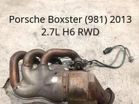 Original (gebraucht) Porsche 98111321201, 113020720090, 981.113.313.00 / 98111321201, 113020720090, 98111331300 BOXSTER (981) 2013 Katalysator
