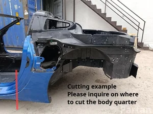 Chevrolet CORVETTE (C7) 2015 Kėbulo ketvirtis kairysis galinis