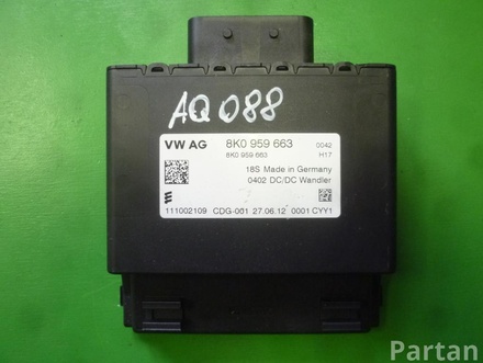 AUDI 8K0 959 663 / 8K0959663 Q5 (8R) 2014 Voltage stabiliser