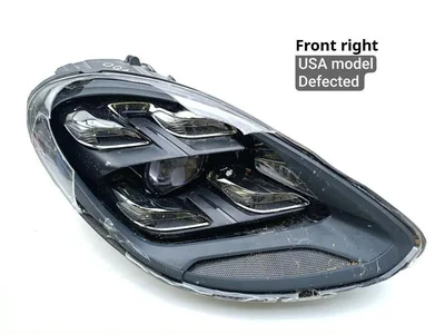 Porsche 971941036J PANAMERA (971) 2018 Priekinis žibintas dešinė USA - Paveiksliukas 1