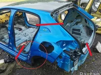 Peugeot e 208 2021 Quart de corps Left Rear