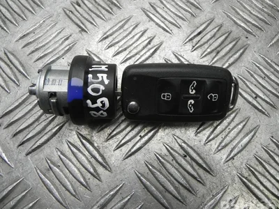 Seat 7N5 837 202 E, 8E0 905 855 C / 7N5837202E, 8E0905855C ALHAMBRA (710, 711) 2011 cylindre de serrure pour allumage - Image 1