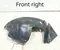 Porsche 981.504.504.00 / 98150450400 BOXSTER (981) 2013 Wing liner Right Front - Image 1