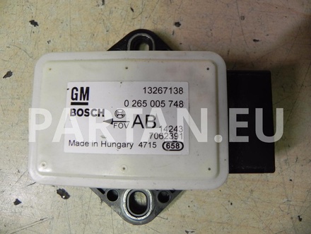 OPEL 13267138 CORSA D 2011 Sensor, longitudinal-/lateral acceleration