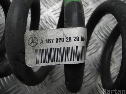 MERCEDES-BENZ A 167 320 28 20 / A1673202820 GLE (W167) (2019 ...) 2019 coil spring