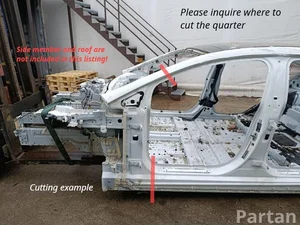 Mercedes-Benz A2976372700, A2976226700, A2976220300, A2976223100, A2976223300 EQS (V297) 2022 Quart de corps Left Front
