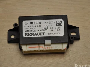Renault 259909460R ; 0263004899 / 259909460R, 0263004899 KADJAR (HA_, HL_) 2017 Unité de contrôle pour systèmes de stationnement