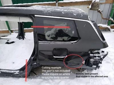 Jeep GRAND CHEROKEE V (WL) 2022 Kėbulo ketvirtis kairysis galinis - Paveiksliukas 1