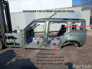 Land Rover Defender Station Wagon (L663) 2022 ćwiartka samochodowa z tyłu z lewej