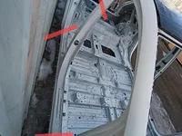 Mercedes-Benz EQS SUV (X296) 2023 Slenkstis dešinė