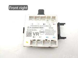 Mercedes-Benz A2229001909 S-CLASS (W222, V222, X222) 2015 Unité de commande pour porte Right Front