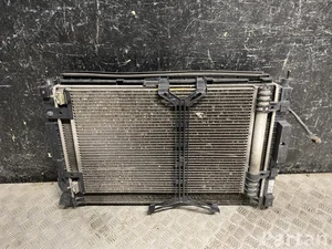 Citroën 9809141780, 9816746580, 9806313580 DS7 CROSSBACK 2018 Chłodnica zestaw Wentylator chłodnicy Skraplacz, klimatyzacja