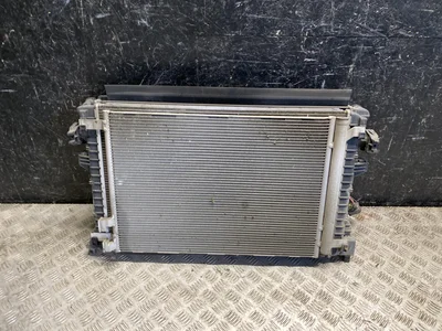 Škoda 5Q0816411AL, 5Q0121251GF, 5Q0121251EM SUPERB III Estate (3V5) 2015 Radiateur complect Refroidisseur d'air comprimé intermédiaire Ventilateur de radiateur Condenseur - Image 1