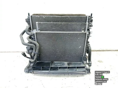 Jaguar EX5319710AA, EX538501AA, EX538D070AA, JLRX152B85, EX538C607AA, EX538D048AA F-TYPE Cabriolet (X152) 2015 Wasserkühler Satz - Bild 1