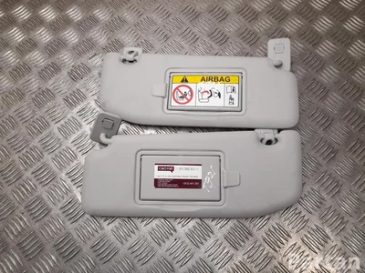 Fiat 600e / 600 (365_, 364_) 2025 Osłona przeciwsłoneczna z lusterkiem zestaw - Zdjęcie 1