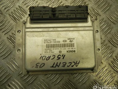 Hyundai 39101-27512 / 3910127512 ACCENT II (LC) 2003 Unité de contrôle moteur - Image 1