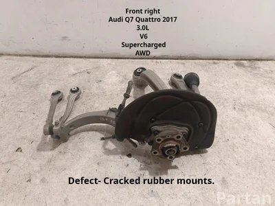 Audi 4M0407560, 4M0407242J, 4M0.407.156C / 4M0407560, 4M0407242J, 4M0407156C Q7 (4M) 2017 Front Control arm kit right side - Image 1