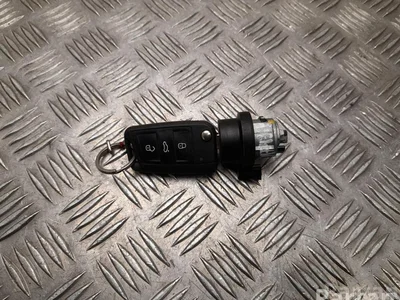 Škoda 6C0905855, 6V0959752D FABIA III Estate (NJ5) 2015 cylindre de serrure pour allumage - Image 1