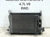 Maserati 52421365, 000220979, 263143 GRAN TURISMO 2012 Radiator pack