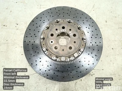 Ferrari 16T06410 California 2010 Bremsscheibe links vorne - Bild 1