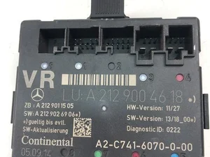 Mercedes-Benz A2129004618 E-CLASS (W212) 2014 control unit