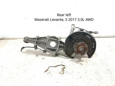 Gebrauchtes Original Maserati HN29057-2 / HN290572 LEVANTE 2017 Hinterer Radlagergehäuse komplett linke Seite - Bild 1