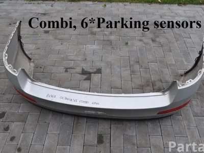 Škoda 5E9807421 ; 6*PDC / 5E9807421, 6PDC OCTAVIA III Combi (5E5) 2015 Zderzak z tyłu - Zdjęcie 1