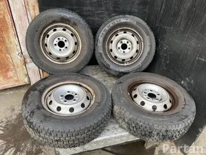 Peugeot BOXER Box 2014 Steel wheels Kit R15 EJ 6.0 5X130