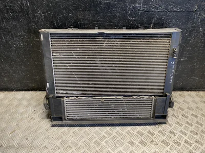 BMW 9335362-01, 7600520-01, 7629388-13 / 933536201, 760052001, 762938813 2 coupe (F22, F87) 2015 Chłodnica zestaw Chłodnica powietrza doładowującego Wentylator chłodnicy Skraplacz, klimatyzacja - Obraz 1