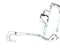 Mercedes-Benz Trucks A9608303263, A9608302663, A9608303063, A9608300784 ACTROS MP4 / MP5 2021 Tuyaux de chauffage - Image 1