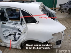 Porsche MACAN (95B) 2015 Quart de corps Left Rear