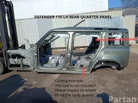 Land Rover Defender Station Wagon (L663) 2022 Body quarter Left Rear