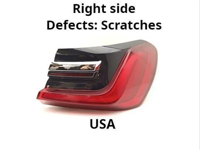 BMW 9854648, H4985464801, R10020510202-11, R10020510202 / 9854648, H4985464801, R1002051020211, R10020510202 7 (G11, G12) 2021 Galinis žibintas dešinė USA - Nuotrauka 1
