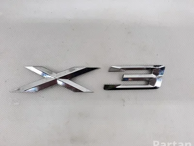 BMW X3 (F25) 2017 Insigne/emblème - Image 1