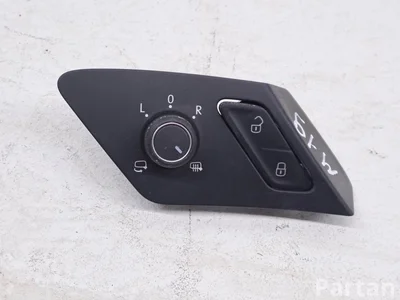 Volkswagen 5G0959565AJ GOLF VII (5G1, BQ1, BE1, BE2) 2018 Mygtukas elektra valdomų veidrodelių - Paveiksliukas 1