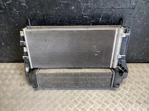 BMW 9271207-04, 7617598-05, 7617630-09, 7617608-14 / 927120704, 761759805, 761763009, 761760814 2 Active Tourer (F45) 2016 Radiateur complect Refroidisseur d'air comprimé intermédiaire Ventilateur de radiateur Condenseur