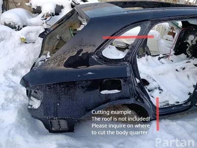 Bentley BENTAYGA 2017 Kėbulo ketvirtis dešinysis galinis - Paveiksliukas 1