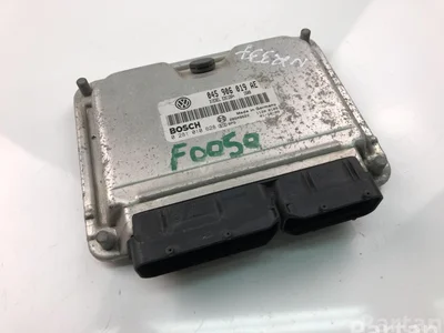 Volkswagen 045906019AE; 0281010628 / 045906019AE, 0281010628 LUPO (6X1, 6E1) 2002 Unidad de control del motor - Imagen 1