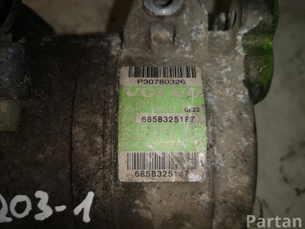 VOLVO 30780326 S60 I 2006 Compressor, air conditioning