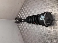 Jaguar HK83-18B037-FF, HK83-45-FB / HK8318B037FF, HK8345FB F-PACE (X761) 2017 Federbein, komplett vorne rechts