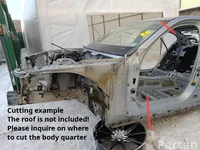 BMW 7335363, 7335363-12, 7359395 / 7335363, 733536312, 7359395 7 (G11, G12) 2016 Kėbulo ketvirtis kairė priekis