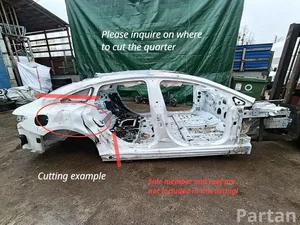 Mercedes-Benz EQS (V297) 2022 ćwiartka samochodowa z tyłu po prawej