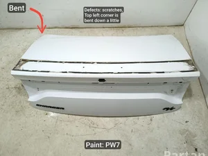 Dodge CHARGER 2017 Couvercle de coffre